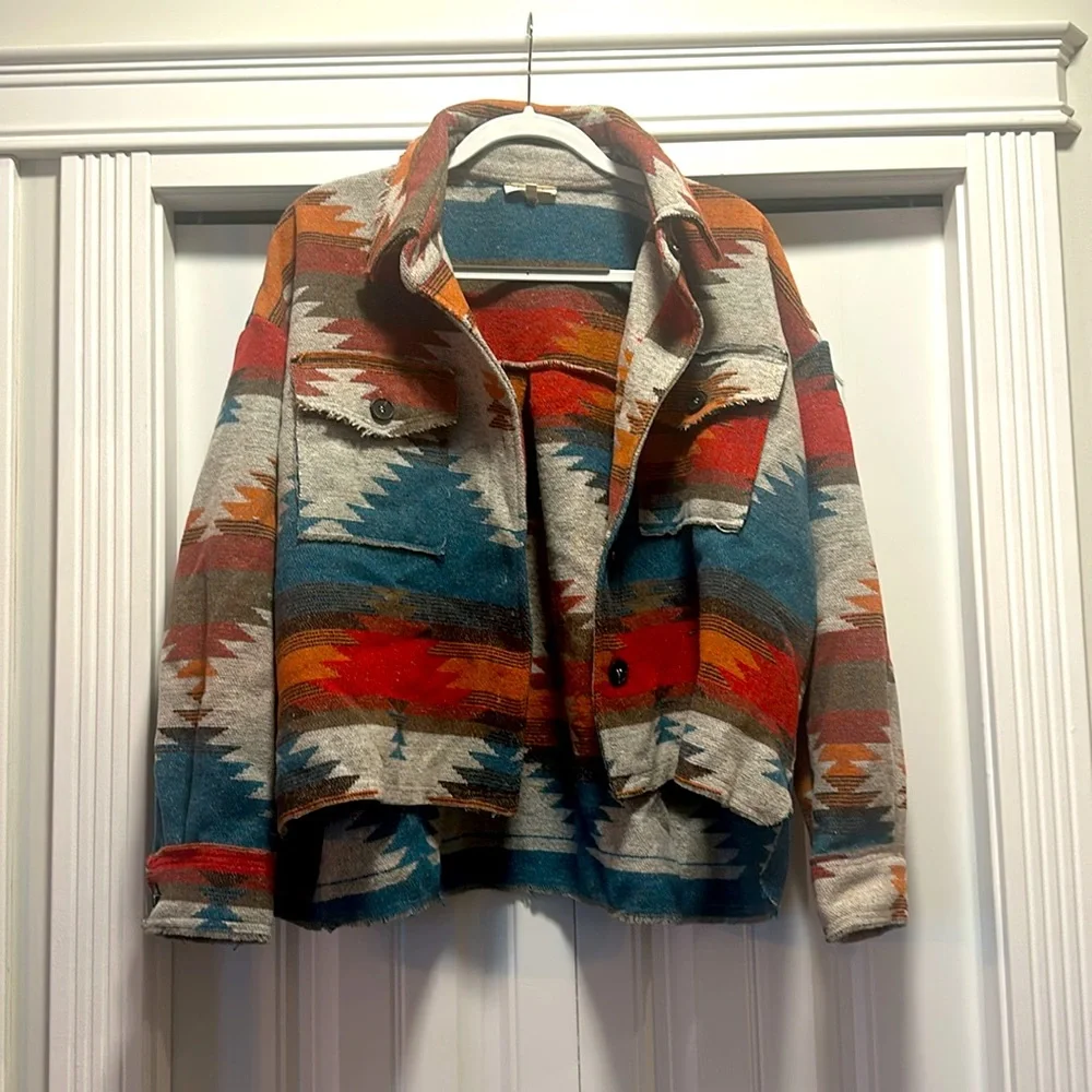 Boho western shacket - Picture 7 of 9
